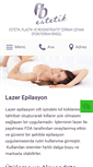 Mobile Screenshot of lazerepilasyon-ankara.net